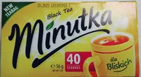 Herbata czarna w torebkach do zaparzania