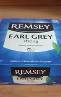Herbata czarna aromatyzowana Earl Grey Strong w torebkach do zaparzania