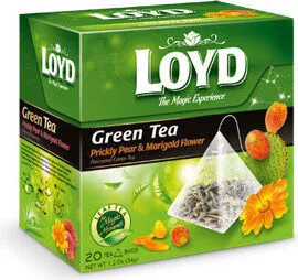 Green Tea Prickly Pear & Marigold Flower