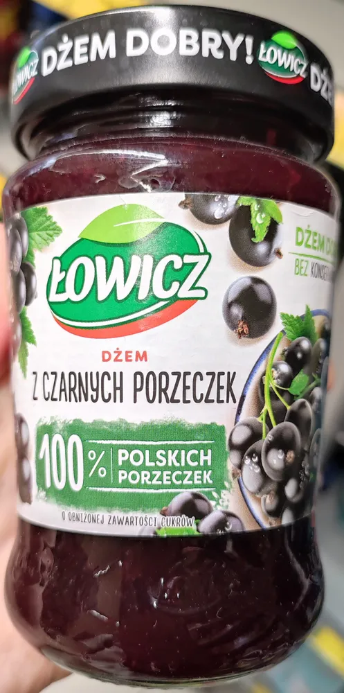 Dzem z czarnych porzeczek