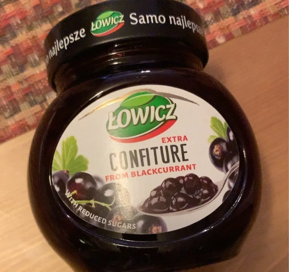 Confiture from blackcurrant