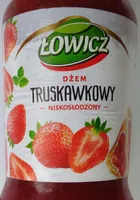 Dżem truskawkowy niskosłodzony.
