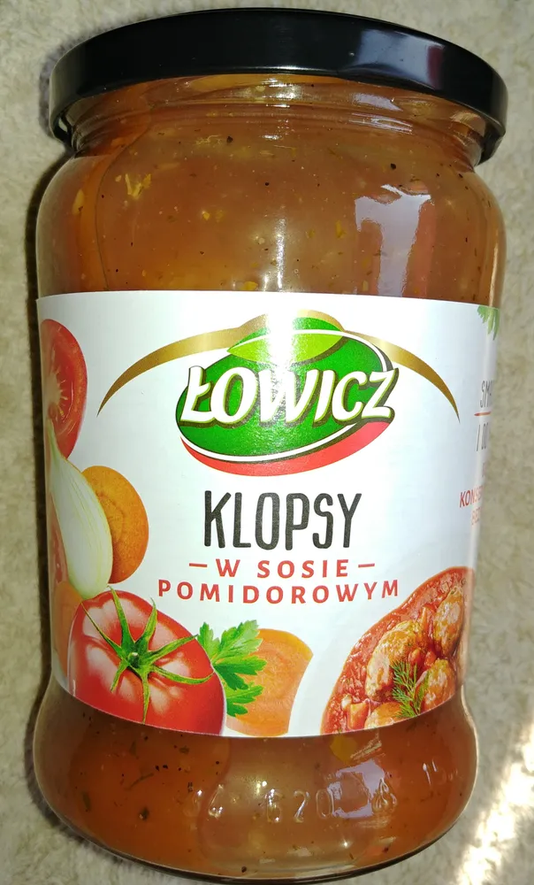 Klopsy w sosie pomidorowym