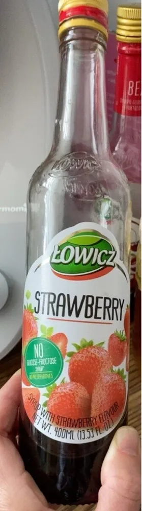 Strawberry syrop