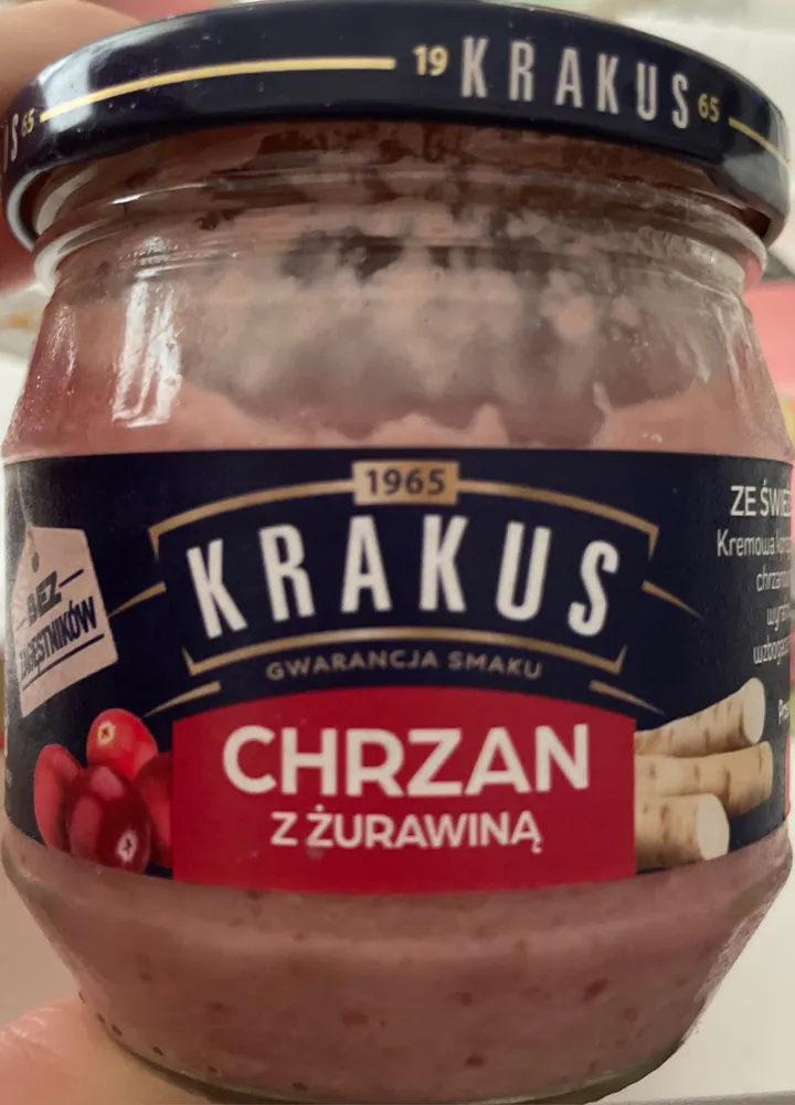 Chrzan z żurawiną