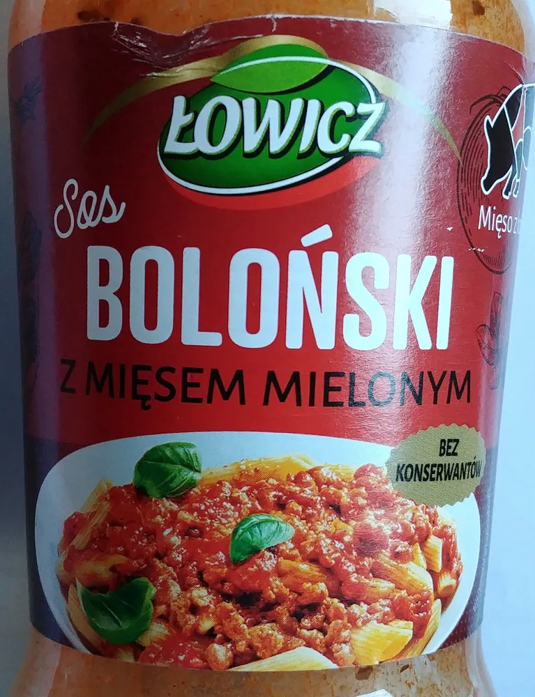 Sos Boloński z mięsem mielonym