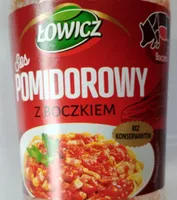 Sos pomidorowy z boczkiem