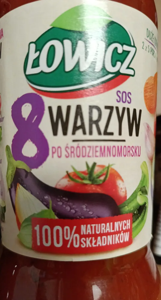Sos 8 warzyw po śródziemnomorsku
