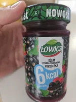 Dżem czarna i czerwoną porzeczka