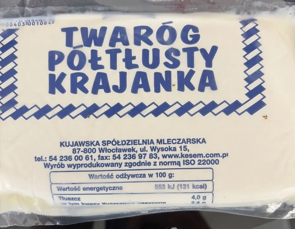 Twarog Poltlusty Krajanka