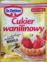 Cukier wanilinowy z naturalnym ekstraktem wanilii