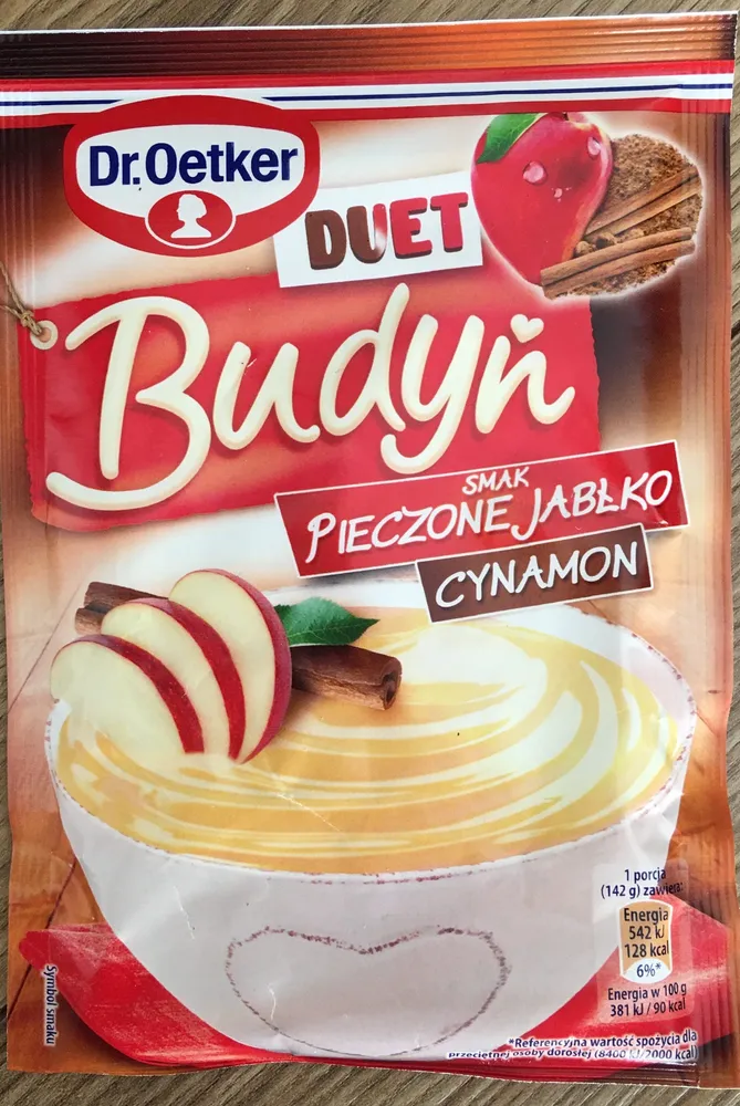 Budyń Duet - pieczone jabłko i cynamon