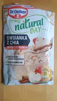 Owsianka z chia jabłko -cynamon