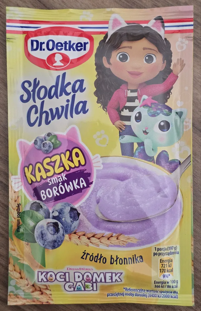 Kaszka o smaku borówka