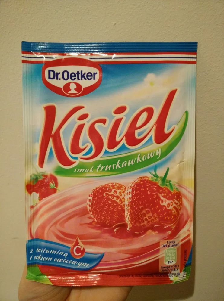 Kisiel smak truskawkowy