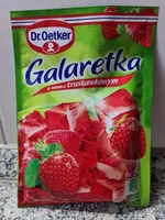 Galaretka o smaku truskawkowym