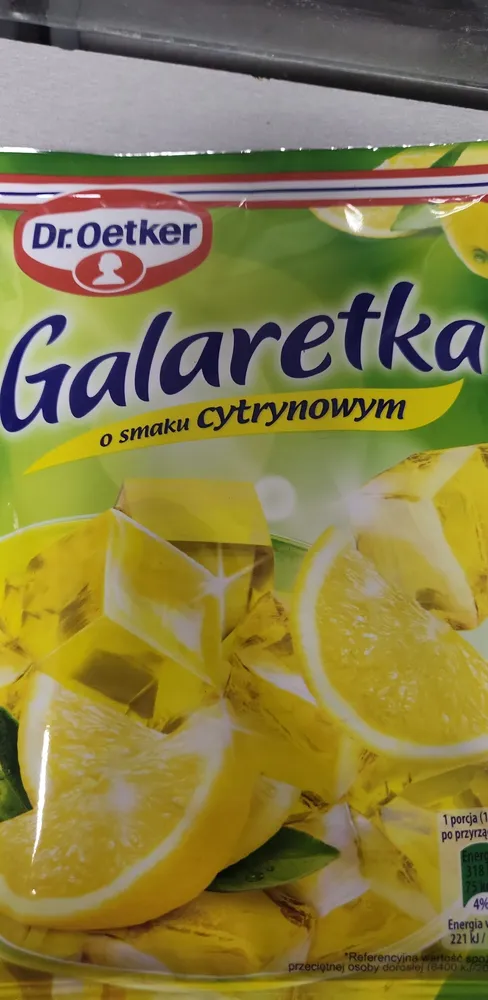 Dr. Oetker - Lemon Flavour Jelly
