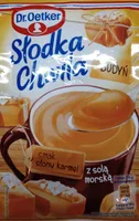 Budyń słony karmel
