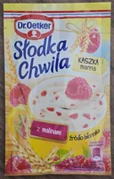 KASZKA manna z malinami