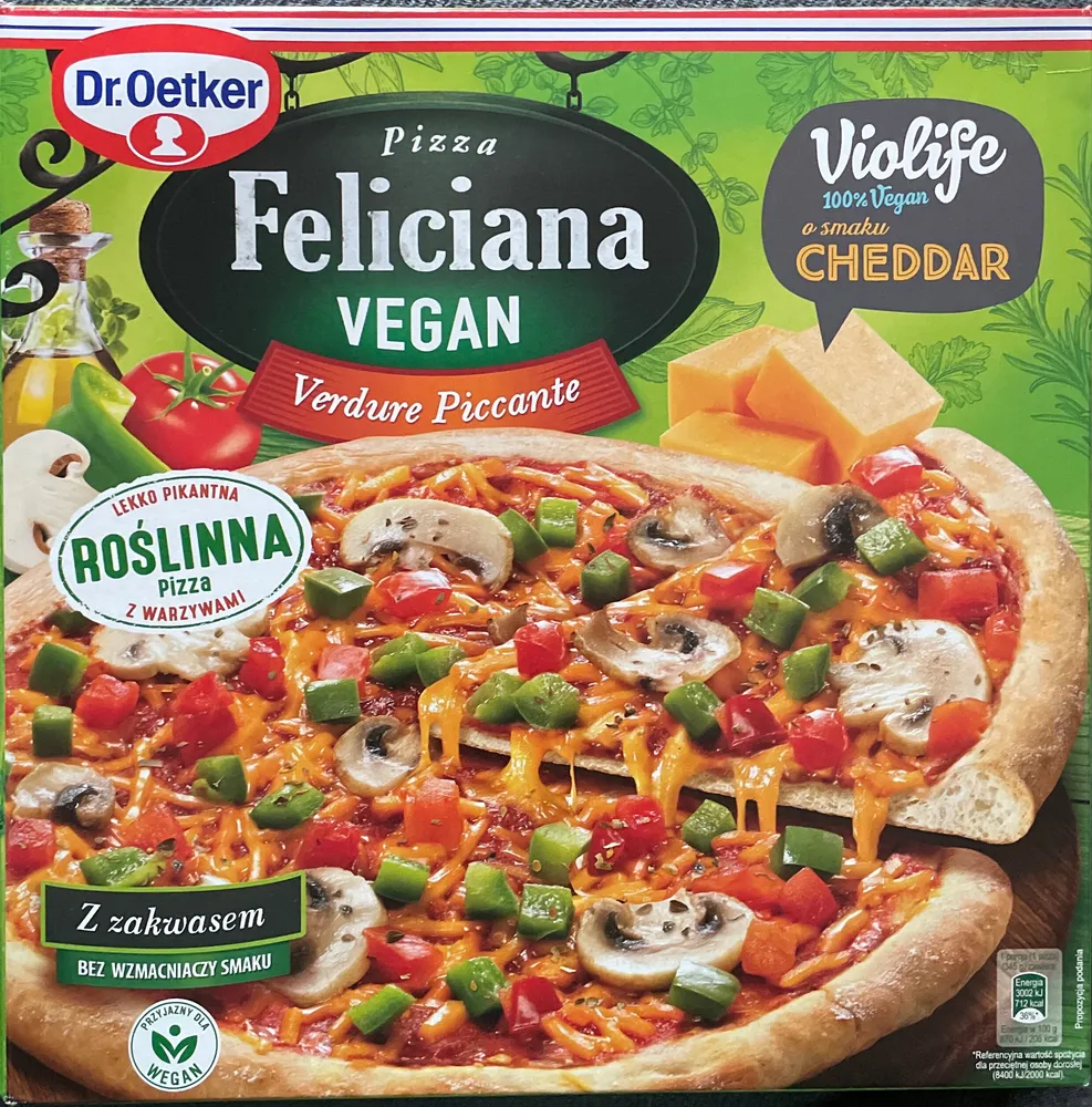 Pizza Feliciana Vegan Verdure Piccante