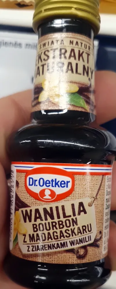 Wanilia bourbon z Madagaskaru z ziarenkami wanilii