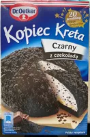 Kopiec kreta czarny z czekoladą