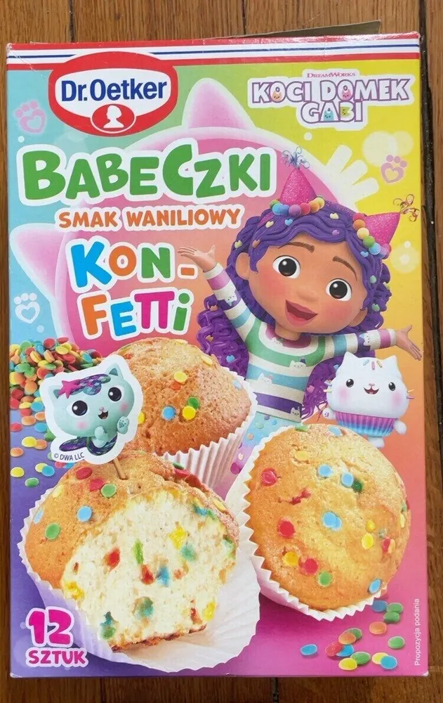 babeczki Konfeti