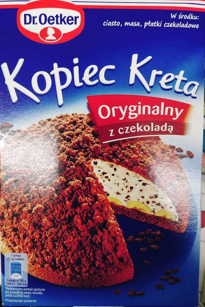 Kopiec kreta w proszku