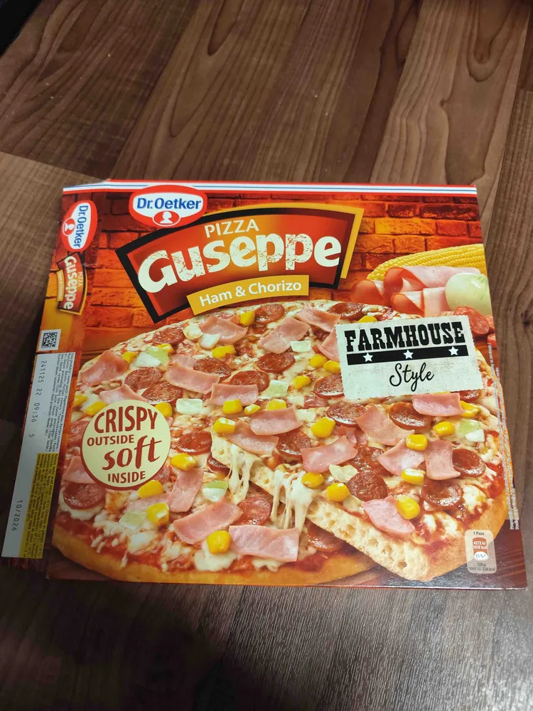 Pizza Guiseppe Ham & Chorizo