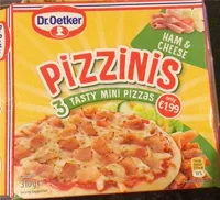 Pizzinis ham & cheese