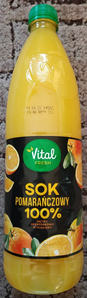 Sok 100% Pomarańczowy