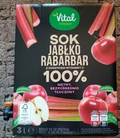 Sok Jabłko Rabarbar