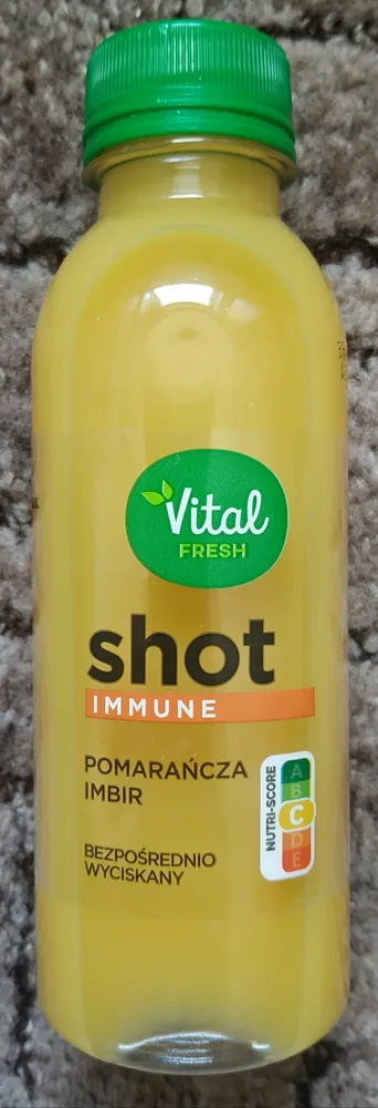 Shot Immune Pomarańcza Imbir