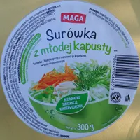Surówka z młodej kapusty.