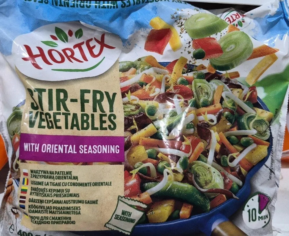 STIR-FRY VEGETABLES WITH ORIENTAL SEASONING