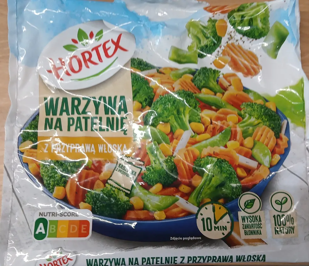 Warzywa na patelnię z przyprawą włoską