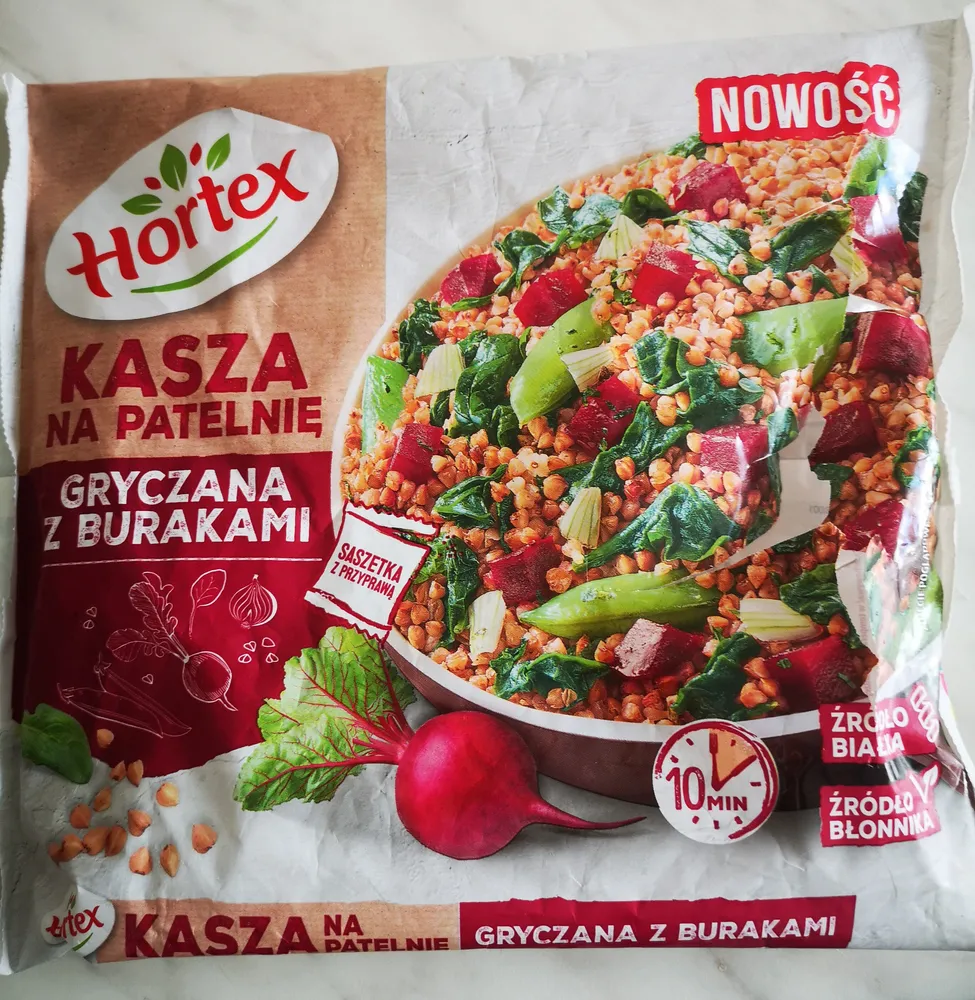 Hortex - kasza na patelnię, gryczana z burakami