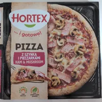 pizza Hortex z szynką i pieczarkami