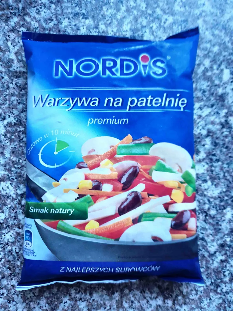 Warzywa na payelnie premium