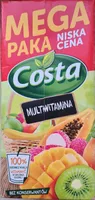Multiwitamina, napój wieloowocowo-marchwiowy