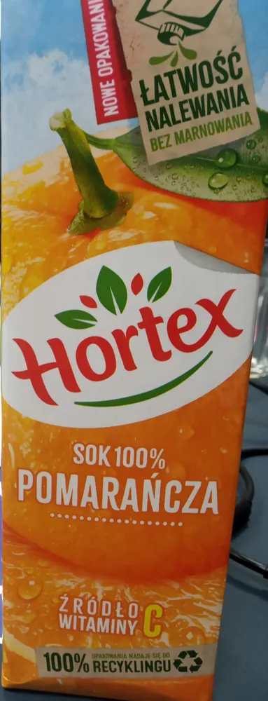 Sok 100% pomarańcza