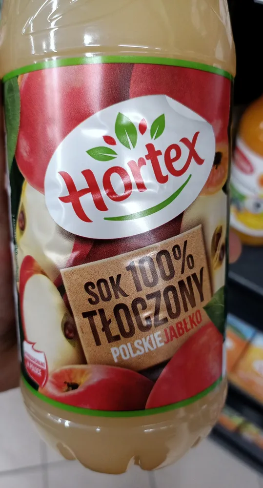 Sok jabłko polskie tłoczony Hortex pet