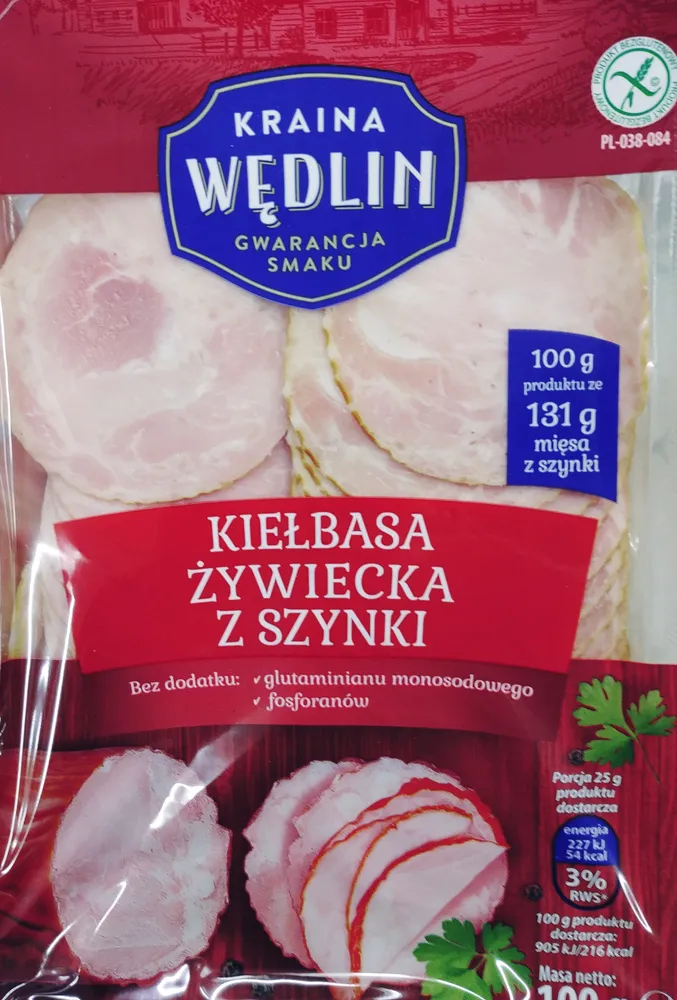 Kiełbasa żywiecka z szynki.