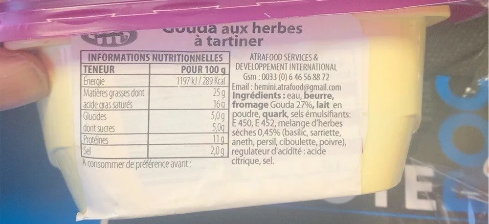 Fromage a tartine