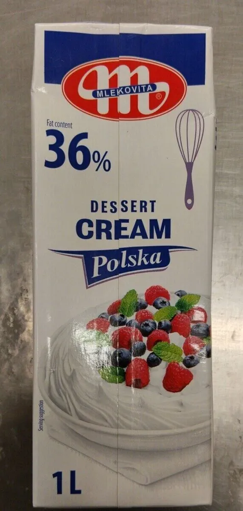 Dessert cream Polska 36%