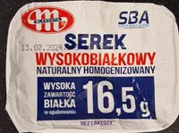 Serek Wysokobiałkowy Naturalny Homogenizowany SBA