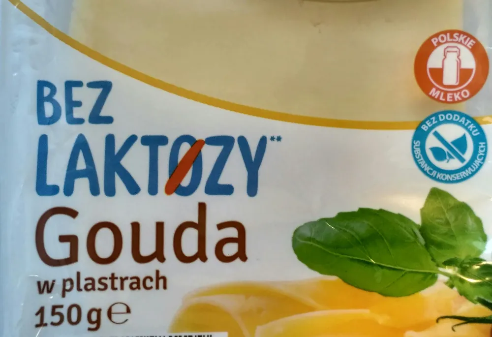 Gouda w plastrach