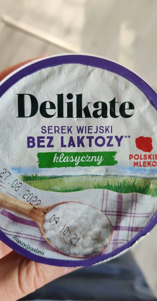 Serek wiejski bez laktozy