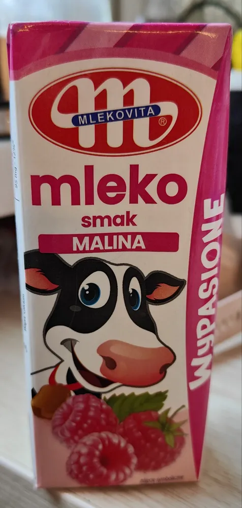 Mleko smak malina