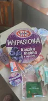 WYPASIONA kaszka manna z jagodami